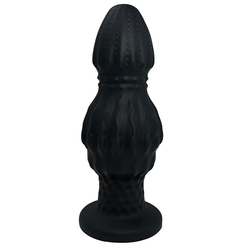 Liquid Silicone Butt Plugs Anal Sex Toys Flexible Anal Plugs Trainer Sex Toy With Strong Suction Cup Super Soft Anal Stretcher Trainer Anal Toy Waterproof Anal Trainer Anal Dildo (L)