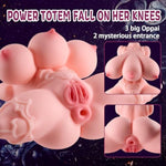 9.9Lb Male Sex Dolls Male Masturbator Sex Toy, Pocket Pussy With Fantasy Body Love Torso Doll 3 Boobs & 2 Vaginas