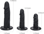 Strap-On Dildo with Harness: 3 Removable Silicone G-Spot Dildos, Adjustable for Women, Lesbian Lovers