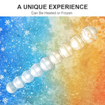 6 Types Set Anal Plug Butt Sex New Top Unique Design Crystal Glass Transparent Calabash Shaped Anal Butt Plugs Stimulation Anus Beads Opening Trainers For Women Men Beginners