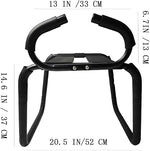 Foldable Couples Support Chair with Flexible Elastic Design