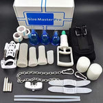 Men'S Penis Exercise Device Large Size Sex Toys With Extended Accessories And Professional Packaging White