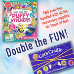 Make Your Own Puffy Stickers Kit with 60 Designs & Sticker Maker
