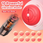Vibrating Nipple Clamps For Women Sexual Pleasure, Remote Control Nipple Toys Vibrator With 3 Adjustable Clamping Forces X 10 Vibration Modes, Adult Sex Toy For Couples Female