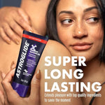 Astroglide Silicone Lube (3oz), X Premium Gel Personal Lubricant for Vaginal and Anal Sex, No Drip Stay-Put, Long-Lasting for Men, Women and Couples, Waterproof for Water Play