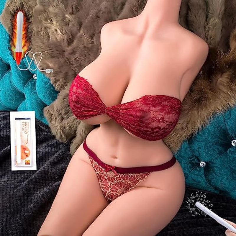 55Lb Life Size Sex Doll For Men Male Masturbator Realistic Female Sex Doll With Big Boobs Vagina Anal, Realistic Sex Dolls Torso Sex Toy Doll Full Size Sex Dolls For Men’S Sex Toy Vagina Sex Doll Tpe