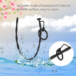 3 Pcs Silicone Penis Plug Set With Retaining Ring Hollow Urethral Sounds Dilator Removable Soft Sounding Rods Glans Trainer Stimulation Massager Sex Toy For Men (3 Pcs)