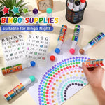 72 Pack Bingo Daubers, 12 Colors, 1.28 oz Dot Markers for Kids Art
