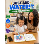 Reusable Water Painting Books, 10 Pages Mermaid Coloring Books for Kids