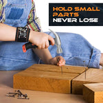 25 Pieces Kids Real Tool Kit Children Real Tool Set With Real Hand Tools, Kids Tool Belt, Pouch Bag,Magnetic Wristband For Small Hands Diy Woodworking Projects Home Repair