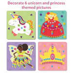 Unicorn and Princesses Foam Craft Kit for Kids, Fun Gift Idea