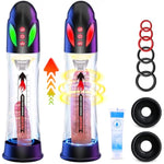 Penis Pump Male Sex Toys - Electric Penis Enlarge Vacuum Pump With 3 Suction Intensities, Automatic Male Masturbator Pocket Pussy With 6 Penis Rings, Ipx7 Waterproof Adult Sex Toys For Men Erection