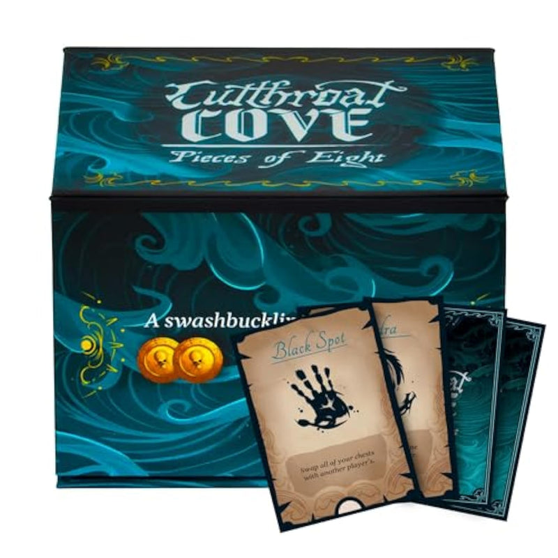 Cutthroat Cove: Pieces Of Eight – Fast-Paced Pirate-Themed Card Game For 2–4 Players