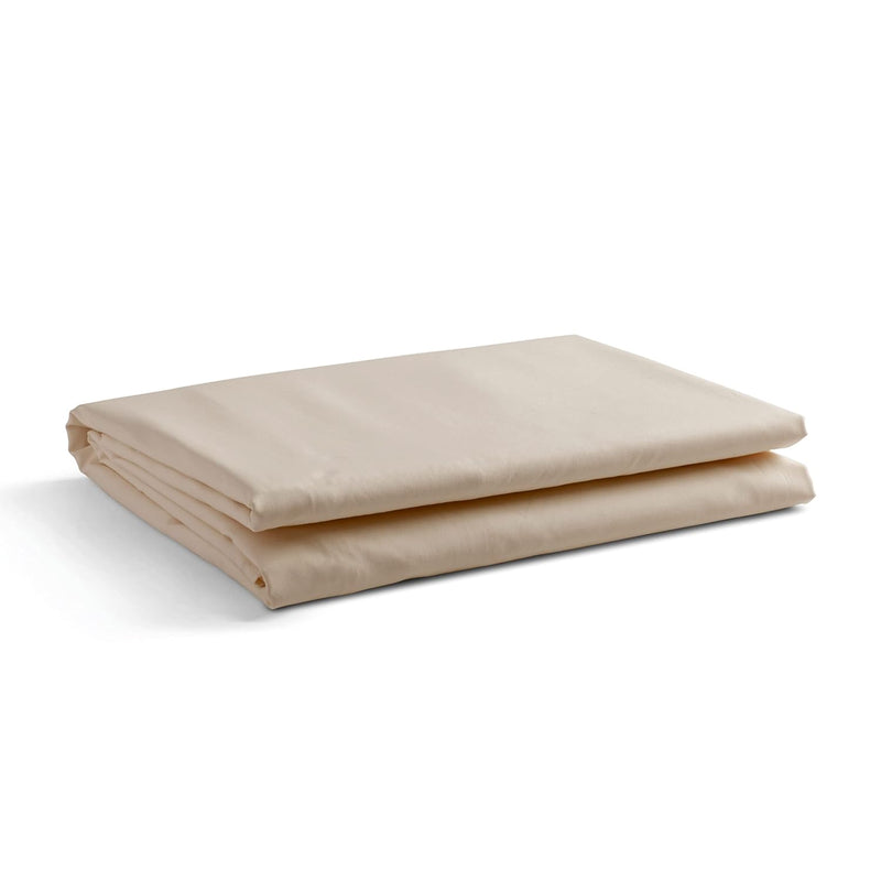 100% Cotton Percale Sheets Twin Size, 1 Flat Sheet- Crisp, Cool And Strong Bed
