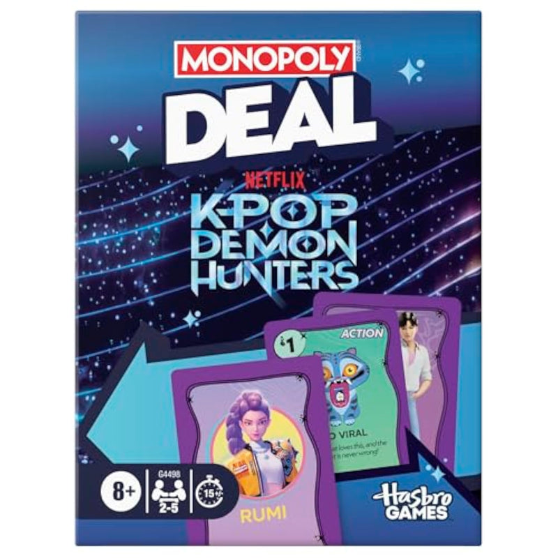 Kpop Demon Hunters Card Game for Families & Kids Ages 8+, 2-5 Players