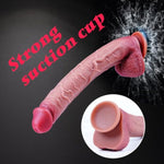 8.5 Inch Soft Silicone Anal Dildo Suction Cup For Women Beginners, 7" Realistic G-Spot Thin Small Gay Dildo Penis With Ball, Vaginal/Anal Butt Plug Strap On Adult Sex Toys Games For Men Women Couples