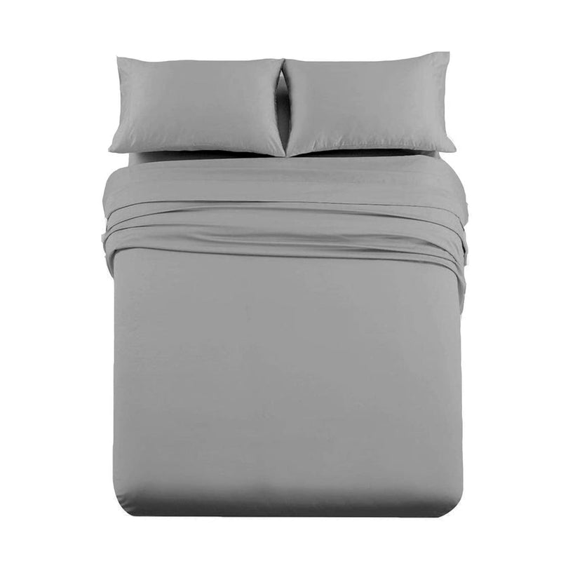 Rv Camper Sheets 72X80 - Rv King 4-Piece Bed Set For Campers - 6 To 10 Inches