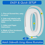 3 FT Number 0 Mosaic Balloon Frame Kit for Birthday & Baby Shower Decor