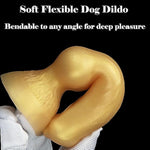 3.85 Inch Mini Knot Dildo Animal Dog Dildo Sex Toys, Small Slim Knotted Dildo Fantasy Realistic Dildos For G Spot Stimulation, Strong Suction Cup Anal Plug Adult Sex Toy For Women Man Couple Pleasure