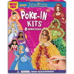 8 Pack Magical Princess Art Kits for Girls Ages 4-9, Mess-Free DIY Paper Crafts