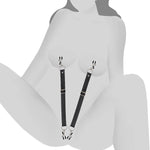 BDSM Bondage Adult Sex Toys & Games Sex Things for Couples Kinky Sexual Pleasure Tools for Women Bondage Gear Accessories Vagina Pussy Clit Stimulator Nipple Clamps Labia Spreader Straps