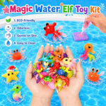Magic Water Elf Toy Kit, 30 Gels & 20 Molds, Squishy Maker Set for Kids