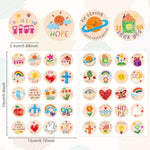 600 Pcs Christian Jesus Stickers, 1 Inch Round Faith Labels for Kids & Crafts