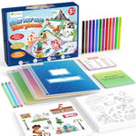 My Storybook Art Kit with Stickers, Create Your Own Story, 3 Pack, D-FantiX