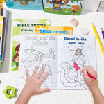 48 Pcs Christian Bible Stories Coloring Books for Kids, Jesus & Noah’s Ark Activity Booklets