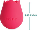 Rose Clitoral Vibrator for Women – Waterproof, Body-Safe Silicone, 10 Pulsing Modes