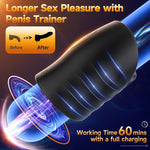 App-Controlled Male Vibrator Trainer – Glans Stimulator & Stroker Toy
