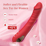 G-Spot Couple Vibrator with Heating & 10 Vibration Modes, Anal & Nipple Stimulator