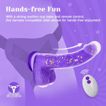 9.25" Thrusting Dildo Vibrator – Heated, Remote-Controlled, Suction Cup Toy