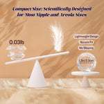 Nipple Suckers Clamps for Women, Transparent Silicone Nipple Suction Sex Toy