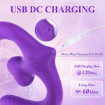 Remote Control Strap-On Dildo – Double-Ended Vibrating Dildo with 7 Modes