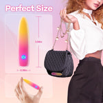 Mini Bullet Vibrator – Waterproof, Rechargeable & 10 Modes for Clit & Nipple Play