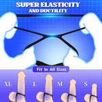 Prostate Massager with 7 Modes, APP Control, Vibrating Penis Ring for Men.
