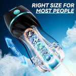 Automatic Male Stroker with 7 Suction & Vibration Modes, Hands-Free Toy