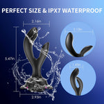 Expanding Vibrating Butt Plug – 10 Modes Anal & G-Spot Massager for Couples