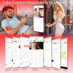 Wearable Nipple Vibrator – 9 Modes, App Control, Silicone Massager for Couples Play