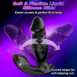 Remote-Controlled Prostate Massager – 10-Mode Vibrating Silicone Anal Plug for Men