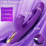 G-Spot Vibrator with 10 Flapping, Rotating & Vibrating Modes for Women & Couples