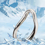 Stainless Steel Cock Ring for Lasting Erection, 7 Sizes for Men, 1.65 Inch