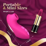 2-in-1 Vibrating & Licking G-Spot Massager – 10-Mode Clitoral & Nipple Stimulator
