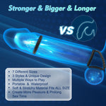 Cock Ring Set for Men – 7 Sizes for Erection Enhancement & Couples Pleasure