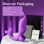 Finger Vibrator for Couples – 10-Mode Clitoral & G-Spot Stimulator, Waterproof & Quiet