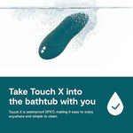 Touch X Mini Vibrator – Rechargeable Clitoral Stimulator with 7 Modes, Waterproof