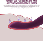 G Spot Dildo Vibrator with 25 Vibration Modes, Clitoral Stimulator for Women