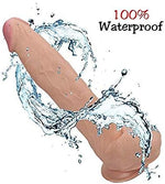 12" Dual-Layer Realistic Dildo – Flexible Silicone with Suction Cup for Hands-Free Play