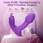 APP-Controlled Wearable Vibrator – Remote Dildo for G-Spot & Panty Play Couples Toy